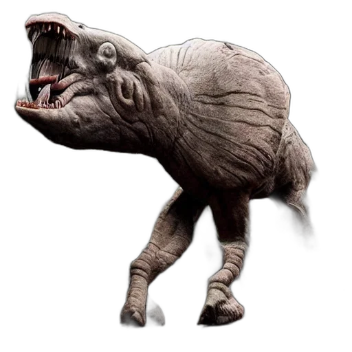 creature, animal, dragon, staff, concept art, 3d render, photorealistic, fantasy art transparent PNG cut-out