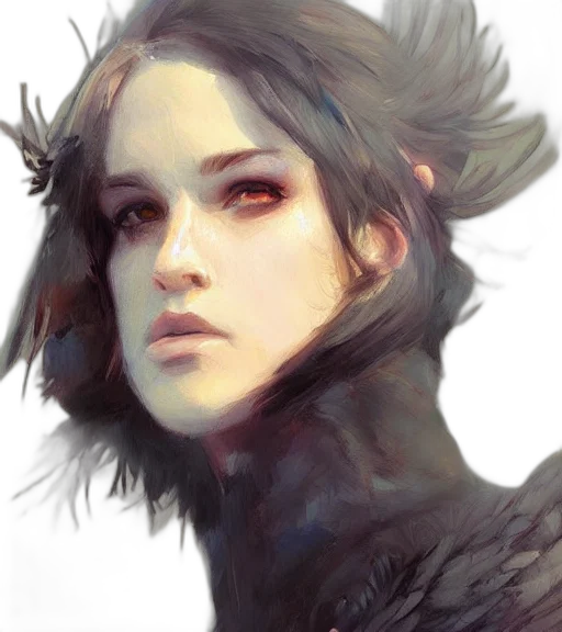 face, dragon, crown, mask, fantasy art, photorealistic, watercolor, oil painting transparent PNG cut-out