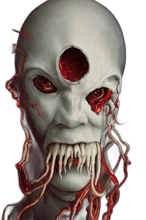 mask, face, creature, concept art transparent PNG cut-out