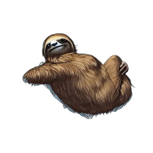 creature, animal, hair, staff transparent PNG cut-out