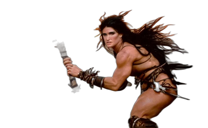 weapon, sword, staff, hair transparent PNG cut-out