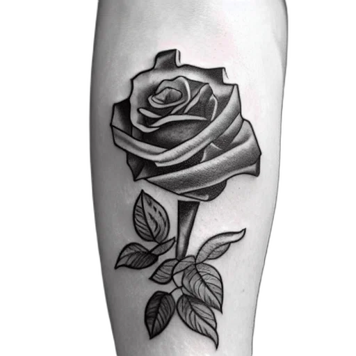 flower, photorealistic, pencil sketch, monochrome transparent PNG cut-out