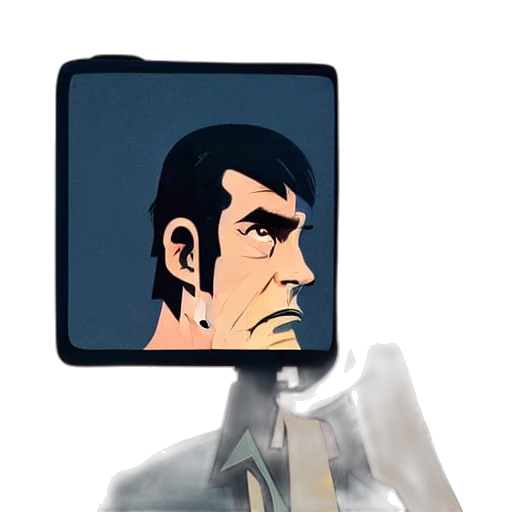 robot, face, staff, mask transparent PNG cut-out