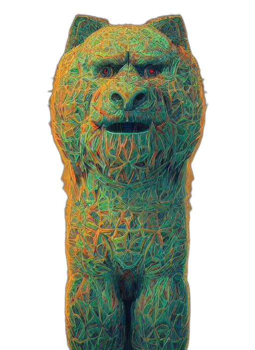 mask, creature, animal, face transparent PNG cut-out