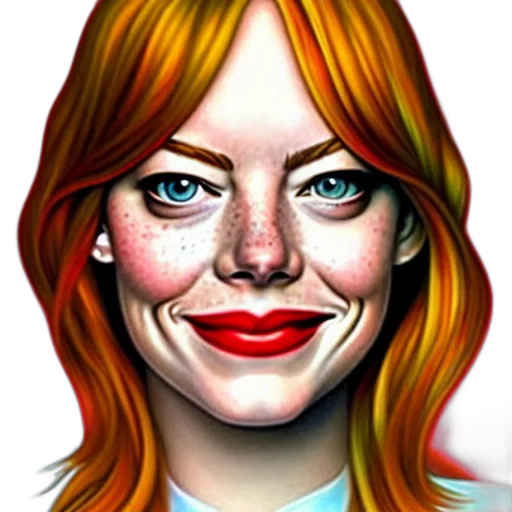 face, mask, cartoon, photorealistic transparent PNG cut-out