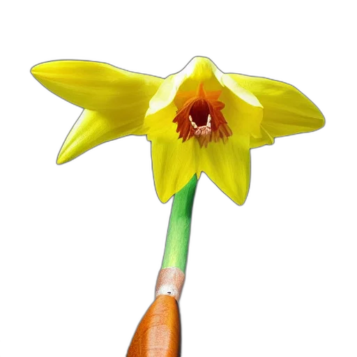 flower, staff, weapon, crown, photorealistic, 3d render, watercolor, oil painting transparent PNG cut-out