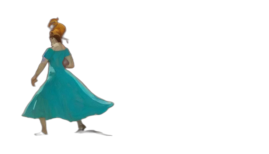 dress, concept art, 3d render, watercolor, pixel art, underwater, snow, female transparent PNG cut-out