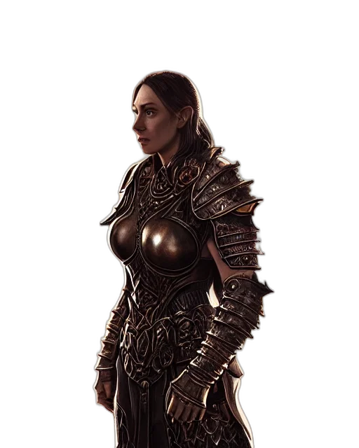 dress, sword, fantasy art, concept art transparent PNG cut-out