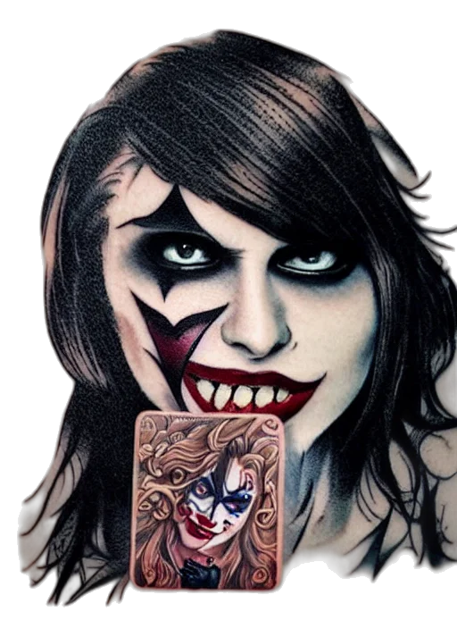 face, mask, comic book art, photorealistic transparent PNG cut-out