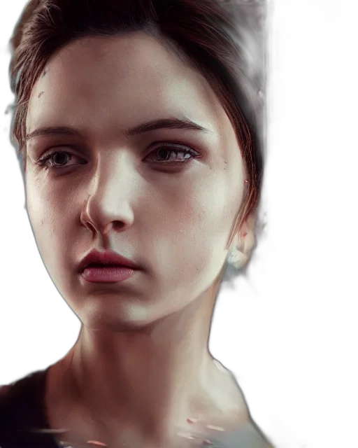 face, photorealistic, concept art, oil painting, fantasy art, dark, highly, detailed transparent PNG cut-out
