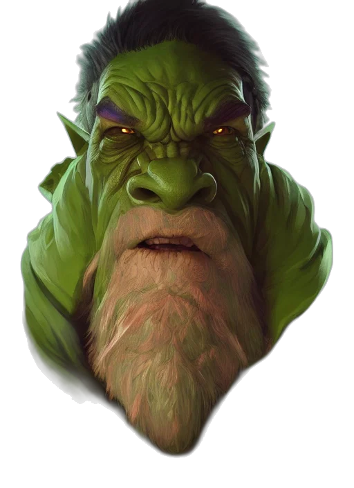 face, staff, creature, mask transparent PNG cut-out