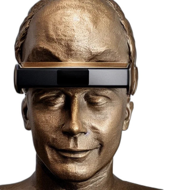 face, mask, staff, robot, 3d render, photorealistic, photo, medium transparent PNG cut-out