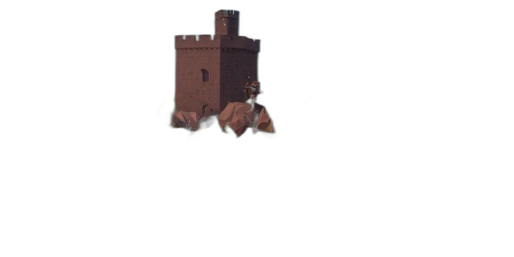 crown, weapon, building, furniture, 3d render, concept art, pixel art, fantasy art transparent PNG cut-out