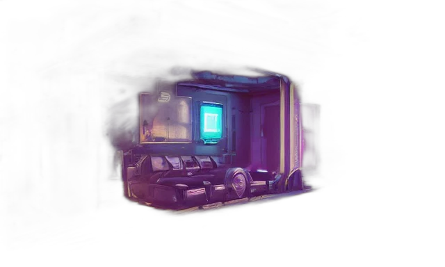 furniture, robot, weapon, car transparent PNG cut-out