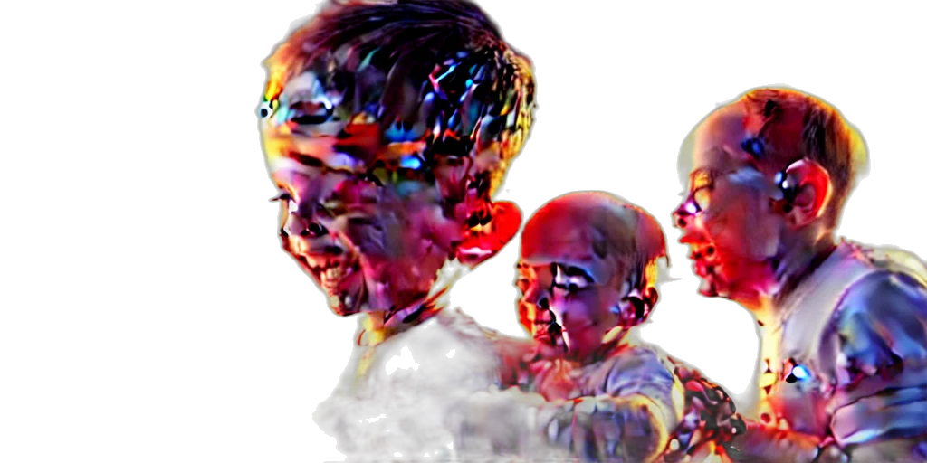 face, photorealistic, 3d render, concept art transparent PNG cut-out
