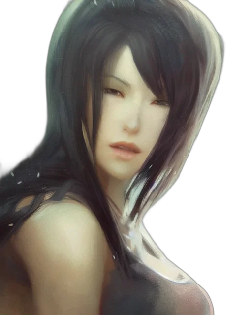 face, mask, robot, dress, photorealistic, fantasy art, concept art, oil painting transparent PNG cut-out