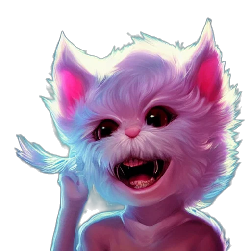 creature, animal, staff, face, fantasy art, concept art, watercolor, pixel art transparent PNG cut-out