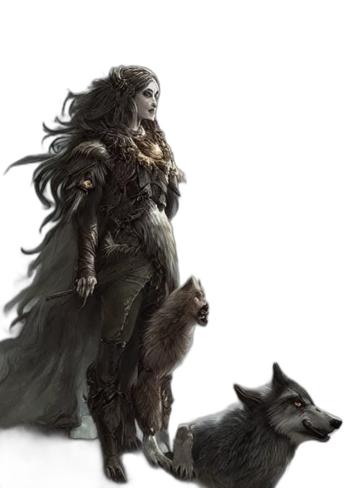 creature, fantasy art, concept art, comic book art transparent PNG cut-out