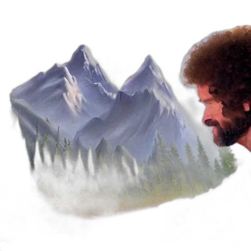 face, concept art, fantasy art, watercolor transparent PNG cut-out