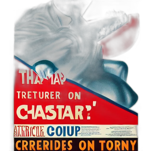 creature, concept art, american, propaganda transparent PNG cut-out