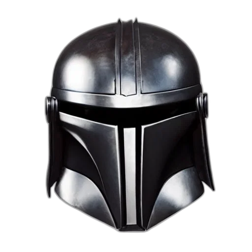 mask, hat, photorealistic, concept art, mandalorian, helmet, star, wars transparent PNG cut-out