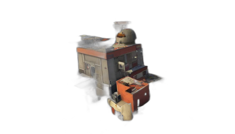 robot, furniture, weapon, building transparent PNG cut-out