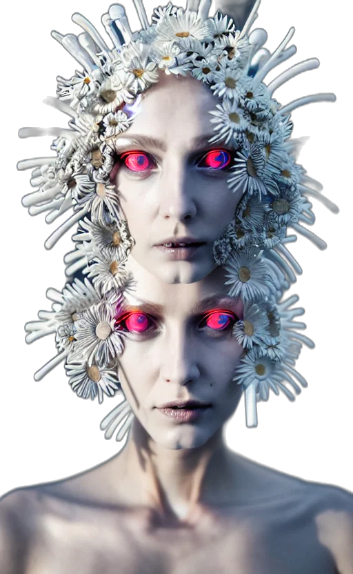 crown, robot, jewelry, mask transparent PNG cut-out