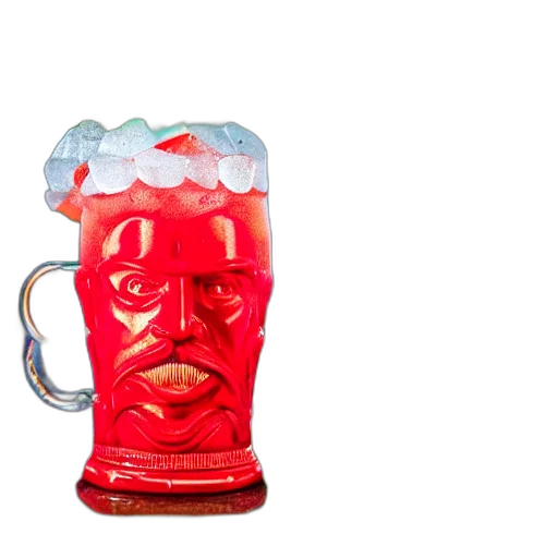 mask, face, crown, bottle transparent PNG cut-out
