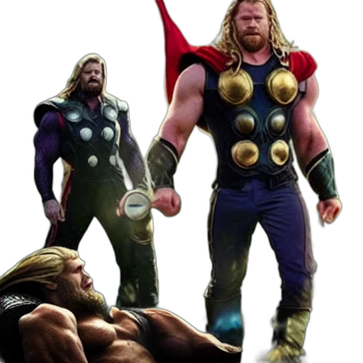 concept art, comic book art, fantasy art, 3d render transparent PNG cut-out