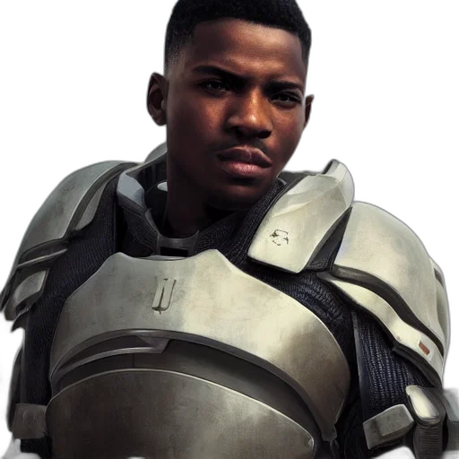 face, weapon, staff, robot transparent PNG cut-out