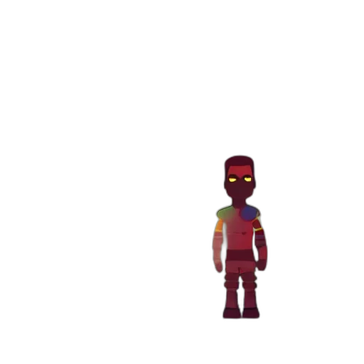 robot, creature, mask, weapon transparent PNG cut-out