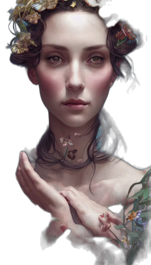 face, jewelry, crown, robot transparent PNG cut-out