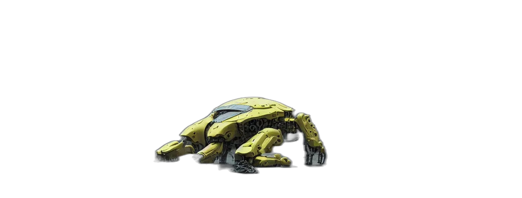 robot, creature, animal, dragon transparent PNG cut-out