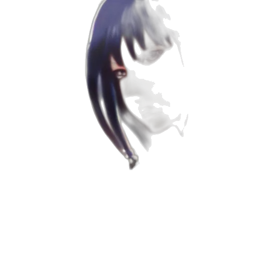mask, face, hair, creature transparent PNG cut-out