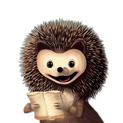 animal, creature, staff, 3d render transparent PNG cut-out