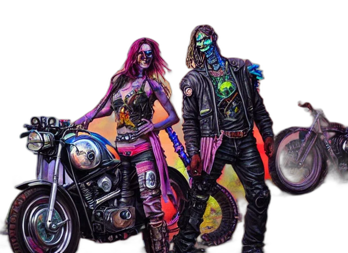 jacket, cyberpunk, concept art, comic book art transparent PNG cut-out