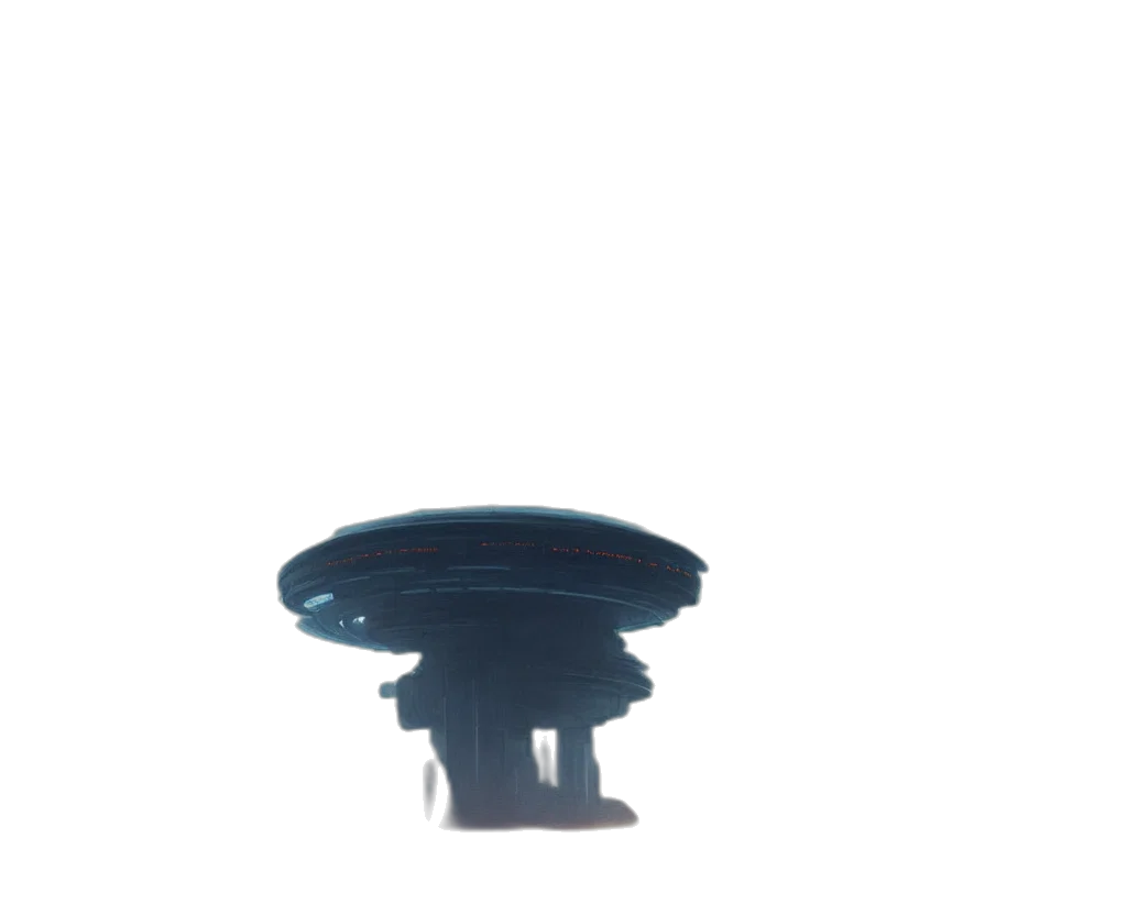 hat, umbrella, furniture, crown, 3d render, concept art, vaporwave, outer space transparent PNG cut-out