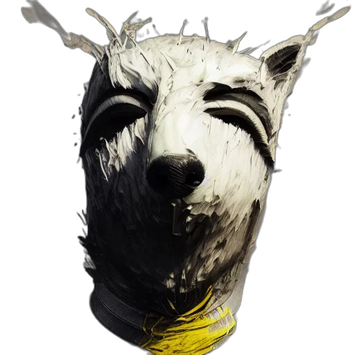mask, face, creature, animal transparent PNG cut-out