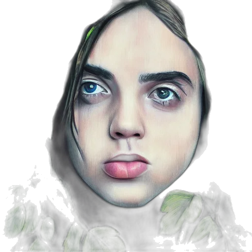 face, mask, creature, animal, photorealistic, concept art, watercolor, fantasy art transparent PNG cut-out