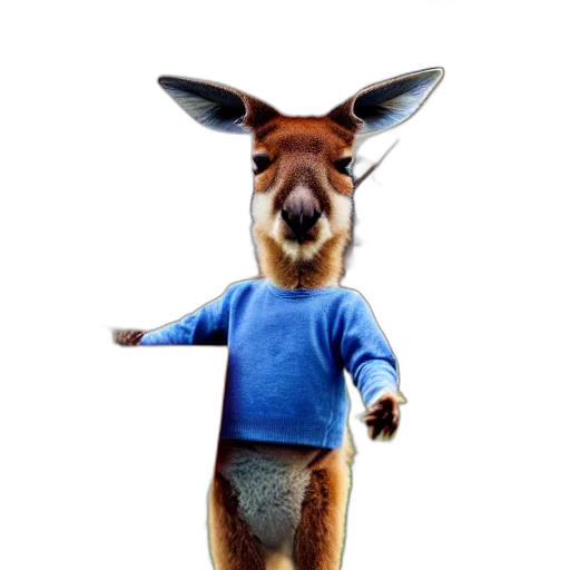 animal, creature, staff, jacket transparent PNG cut-out
