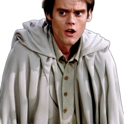 jacket, staff, face, concept art transparent PNG cut-out