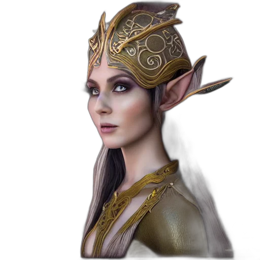 staff, crown, face, hat, fantasy art, concept art, 3d render, photorealistic transparent PNG cut-out