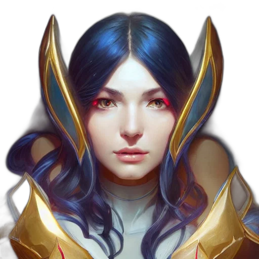face, dragon, mask, crown, fantasy art, concept art, anime, photorealistic transparent PNG cut-out