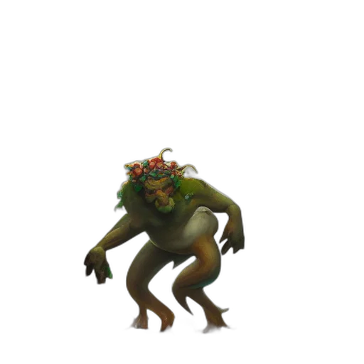 creature, animal, crown, mask transparent PNG cut-out
