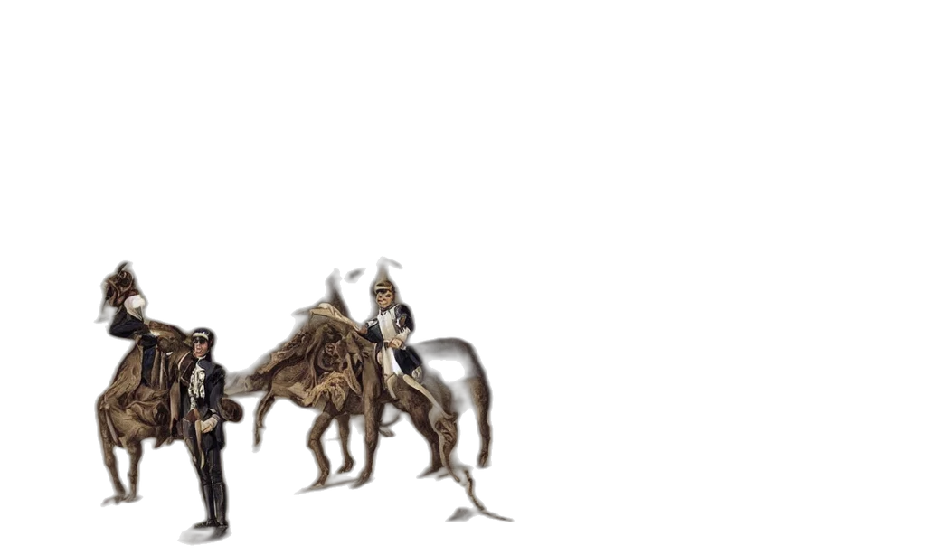 staff, weapon, animal, hat transparent PNG cut-out