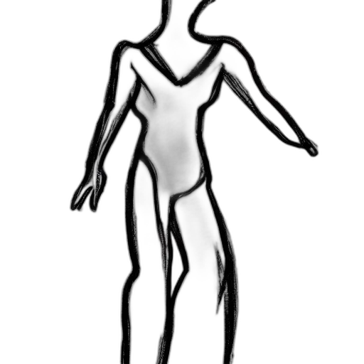 creature, dress, robot, staff transparent PNG cut-out