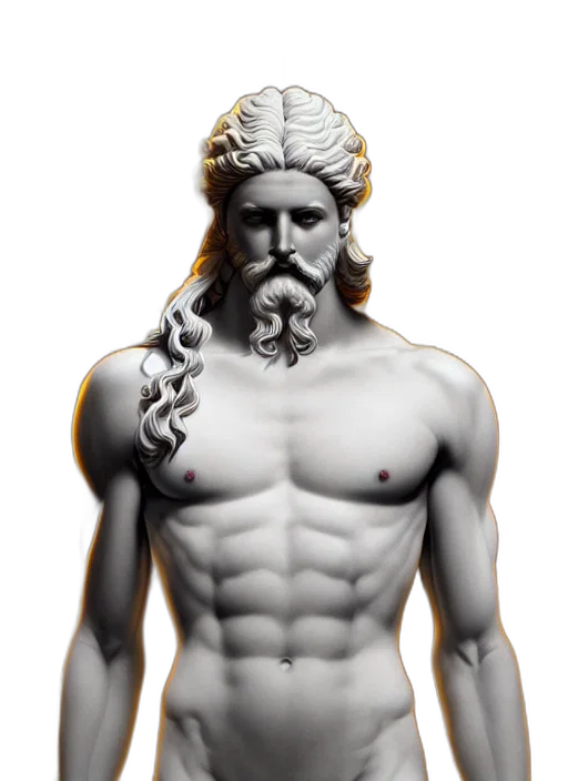 sword, 3d render, photorealistic, fantasy art, concept art, symmetry, portrait, marble transparent PNG cut-out