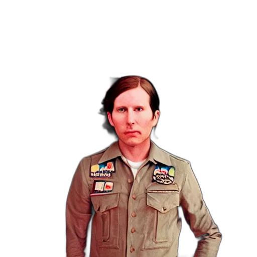 jacket, staff, face, animal transparent PNG cut-out