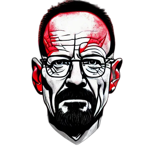 face, mask, cartoon, comic book art transparent PNG cut-out