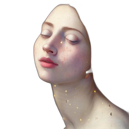 face, mask, crown, jewelry transparent PNG cut-out